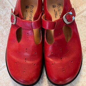 Footprints by Birkenstock Red Alma Mary Jane Shoes